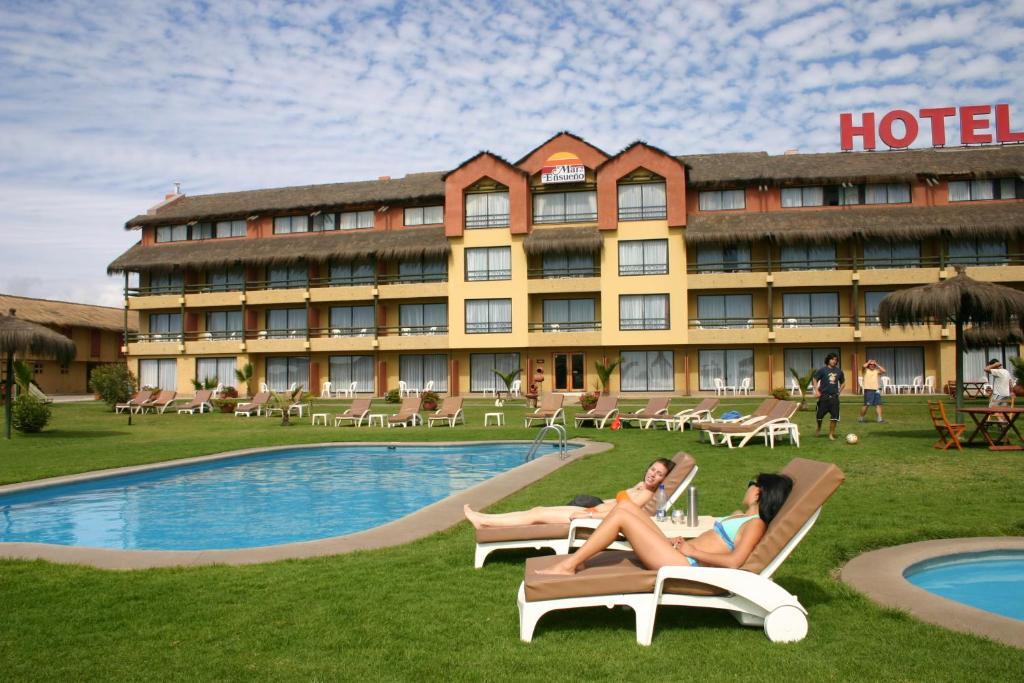 Hotel Y Cabanas Mar De Ensueno La Serena Exteriér fotografie